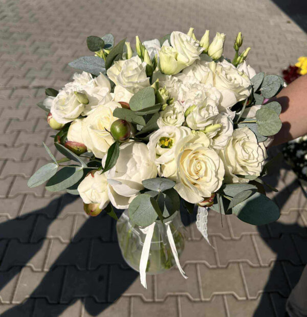 Buchet alb